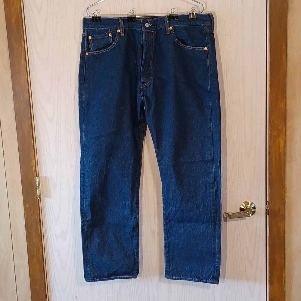 Levi's 501 Jeans, 40W x 32L, Button Fly
